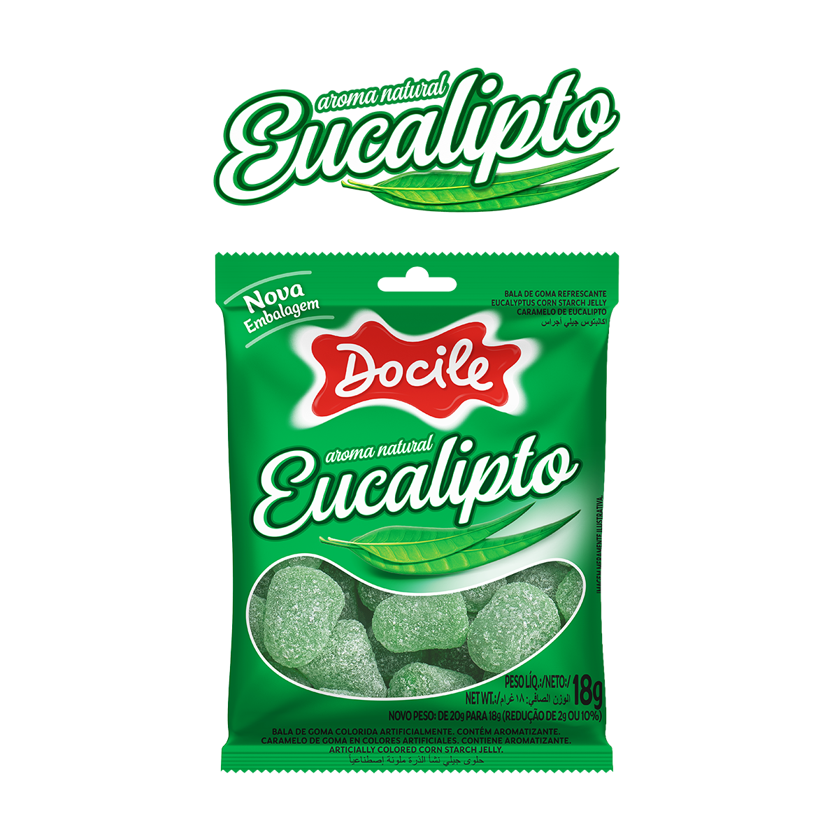 DOCIGOMA EUCALIPTO - 18 G