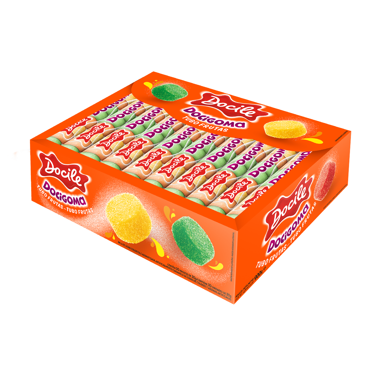DOCIGOMA FRUTAL TUBO