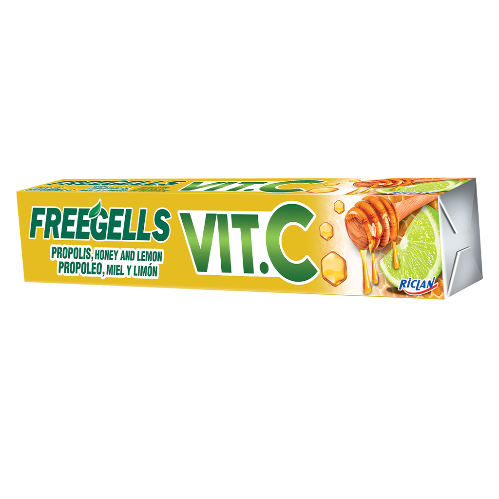 FREEGELLS PROPOLEO MIEL Y LIMON