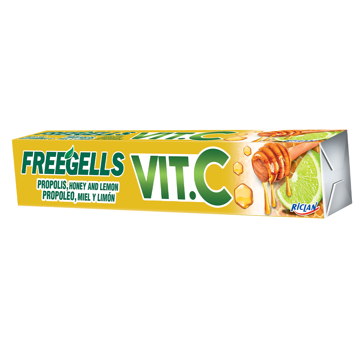 FREEGELLS PROPOLEO MIEL Y LIMON