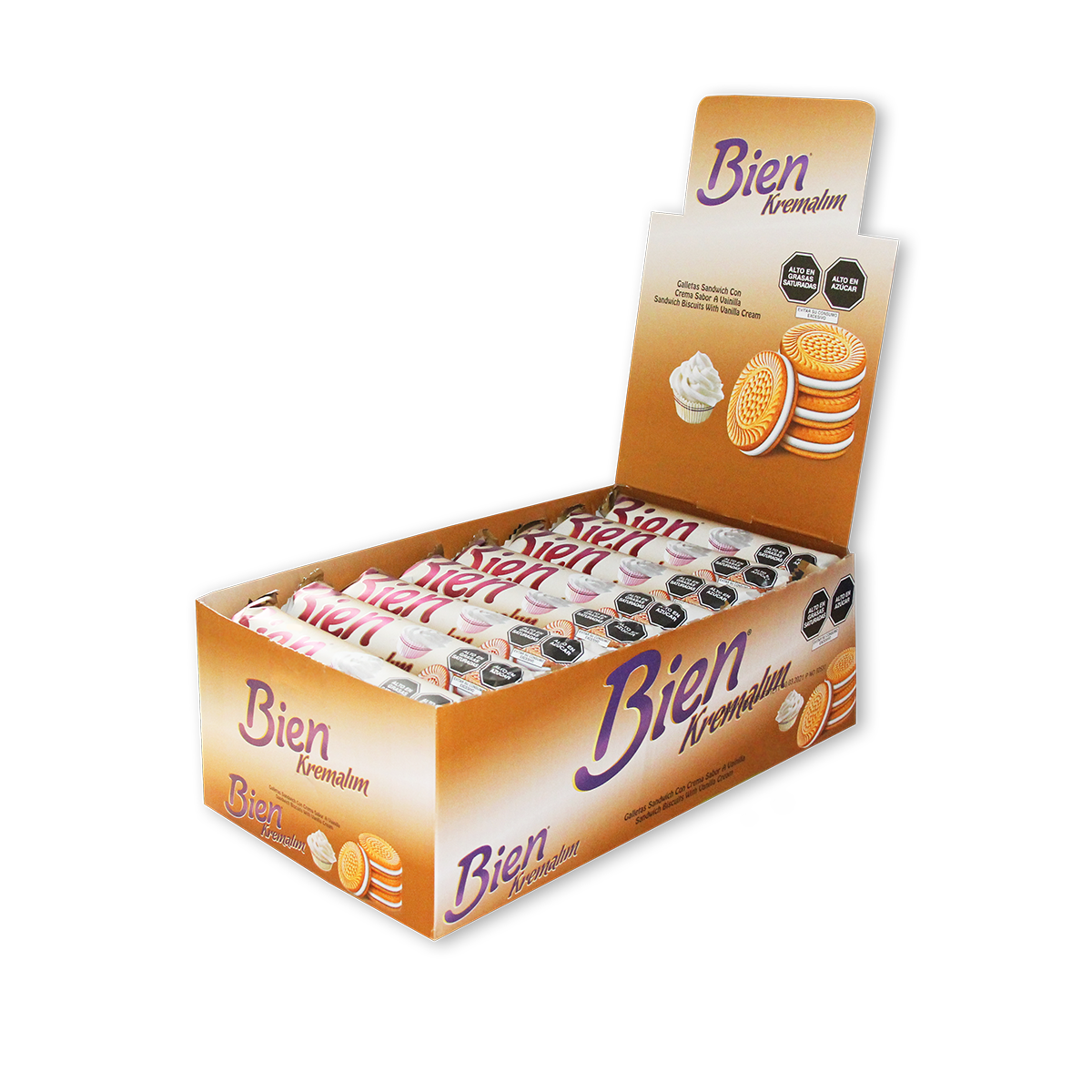 GALLETAS BIEN VAINILLA