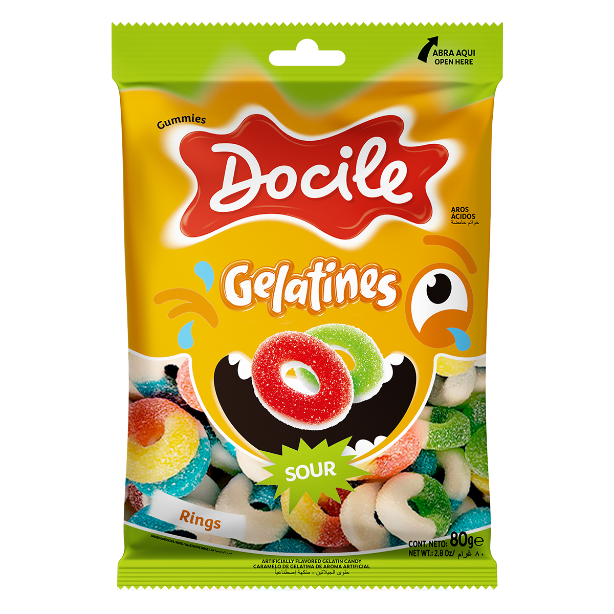 GELATINES AROS - 80 g