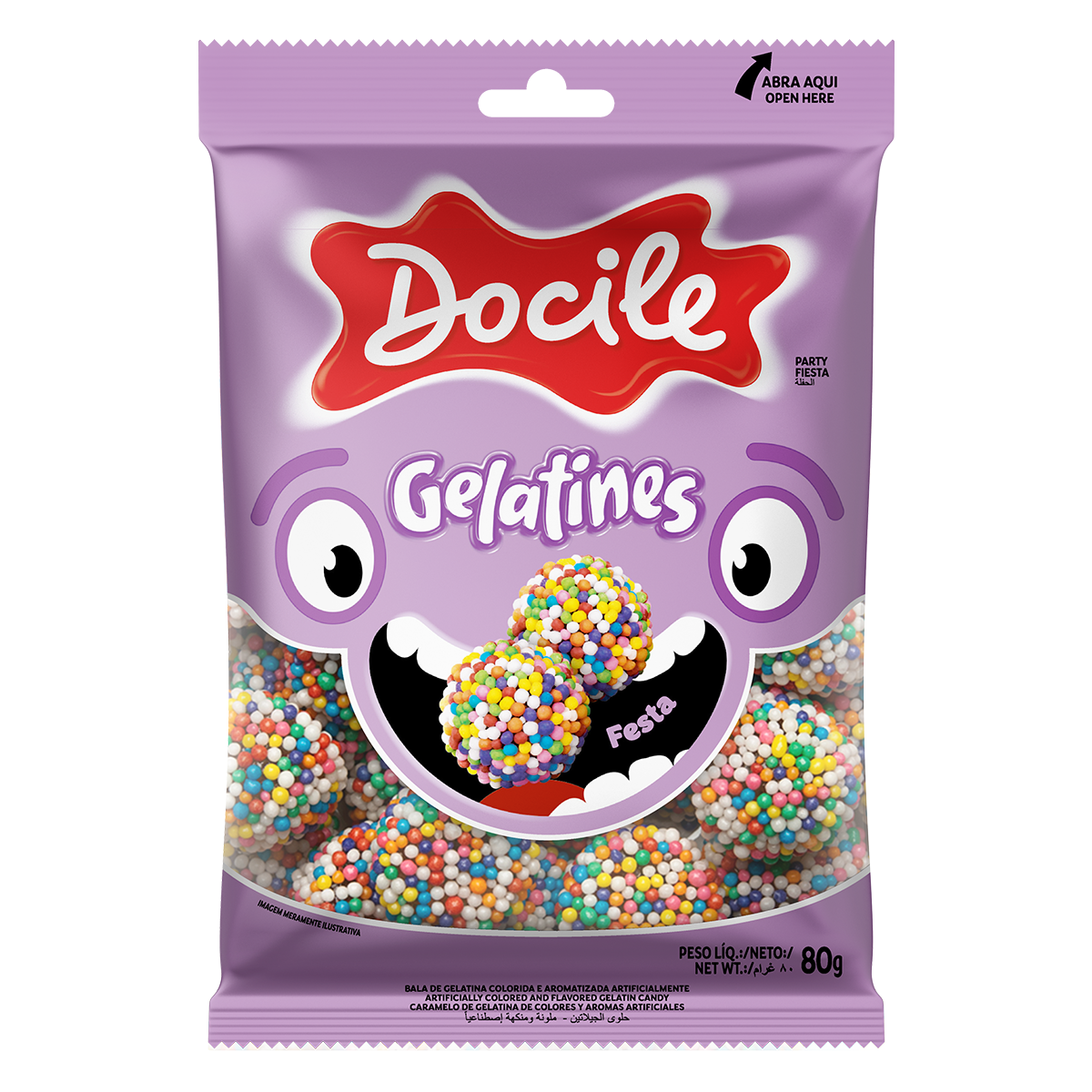 GELATINES FIESTA - 80 g
