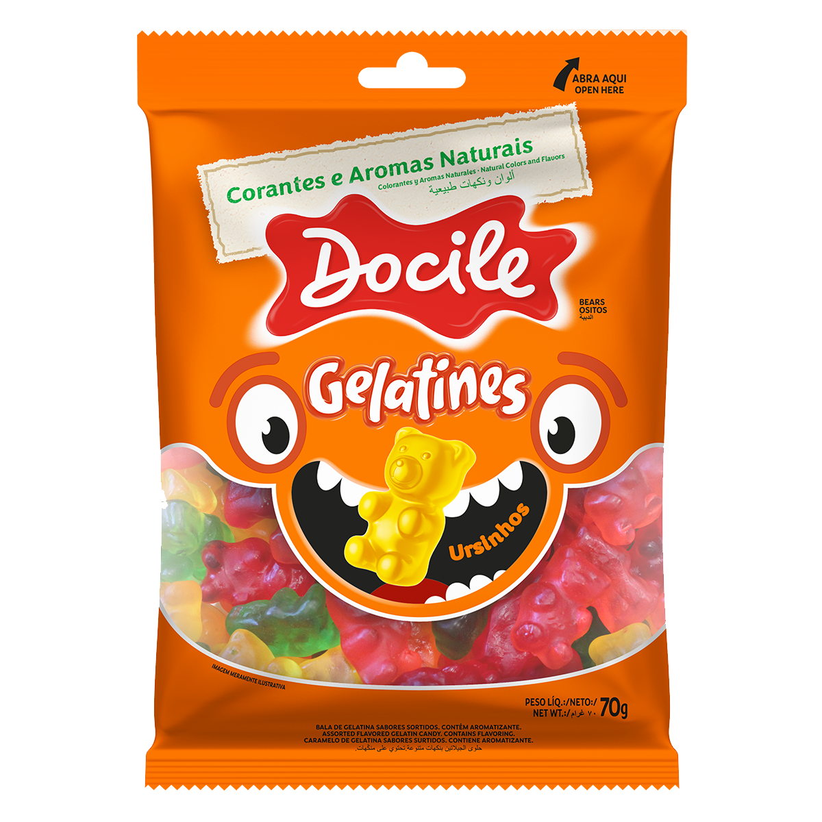 GELATINES OSITOS - 80 g