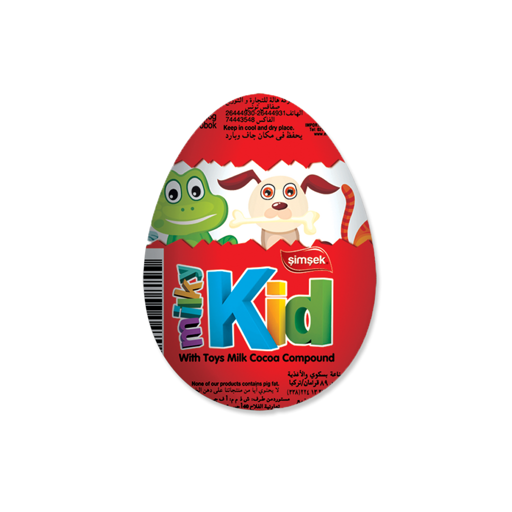 HUEVO SORPRESA MILKY KID