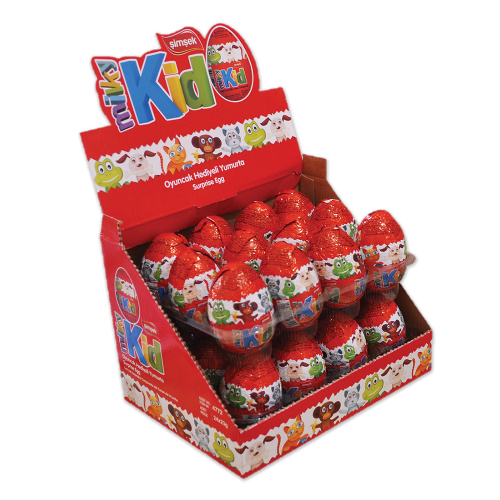 HUEVO SORPRESA MILKY KID