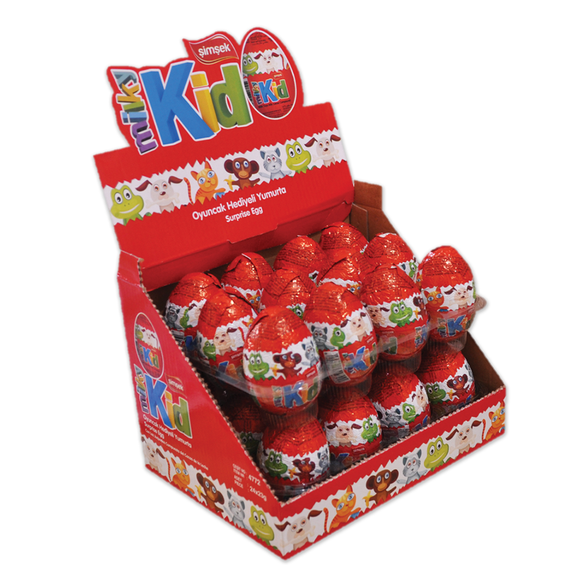 HUEVO SORPRESA MILKY KID