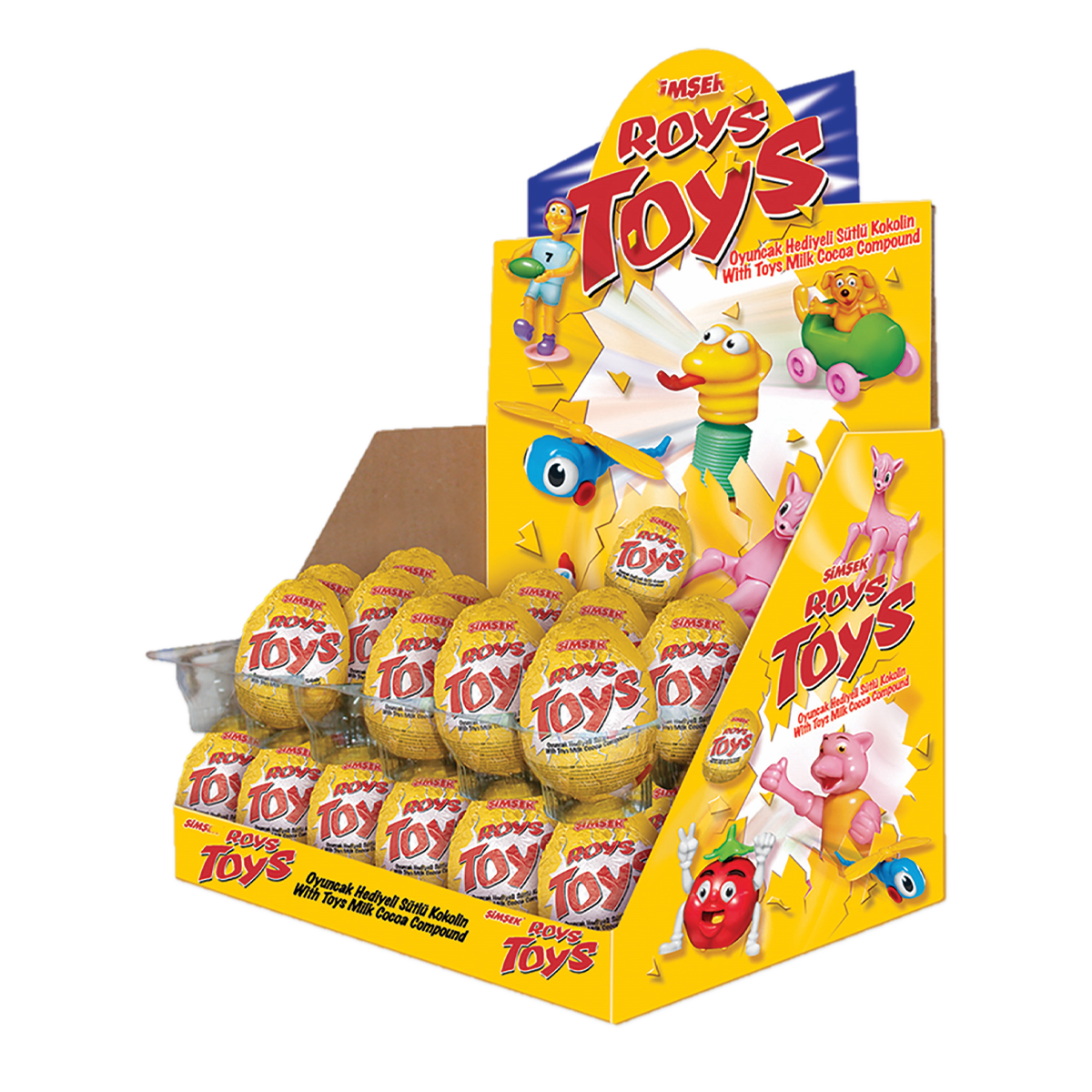 HUEVO SORPRESA ROYS TOYS