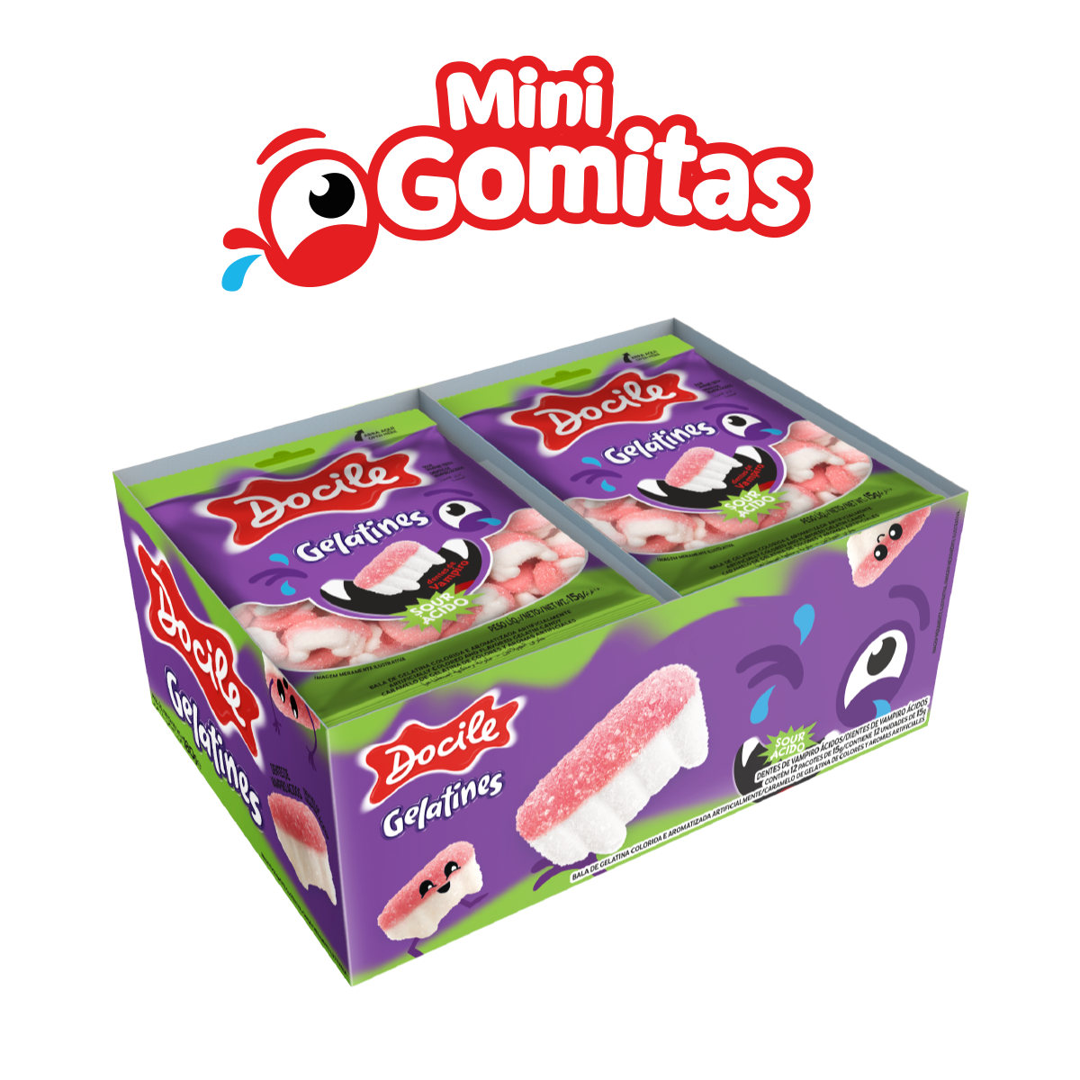 MINI GOMITAS DIENTES DE VAMPIRO