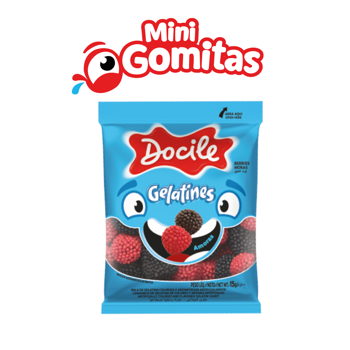 MINI GOMITAS MORAS