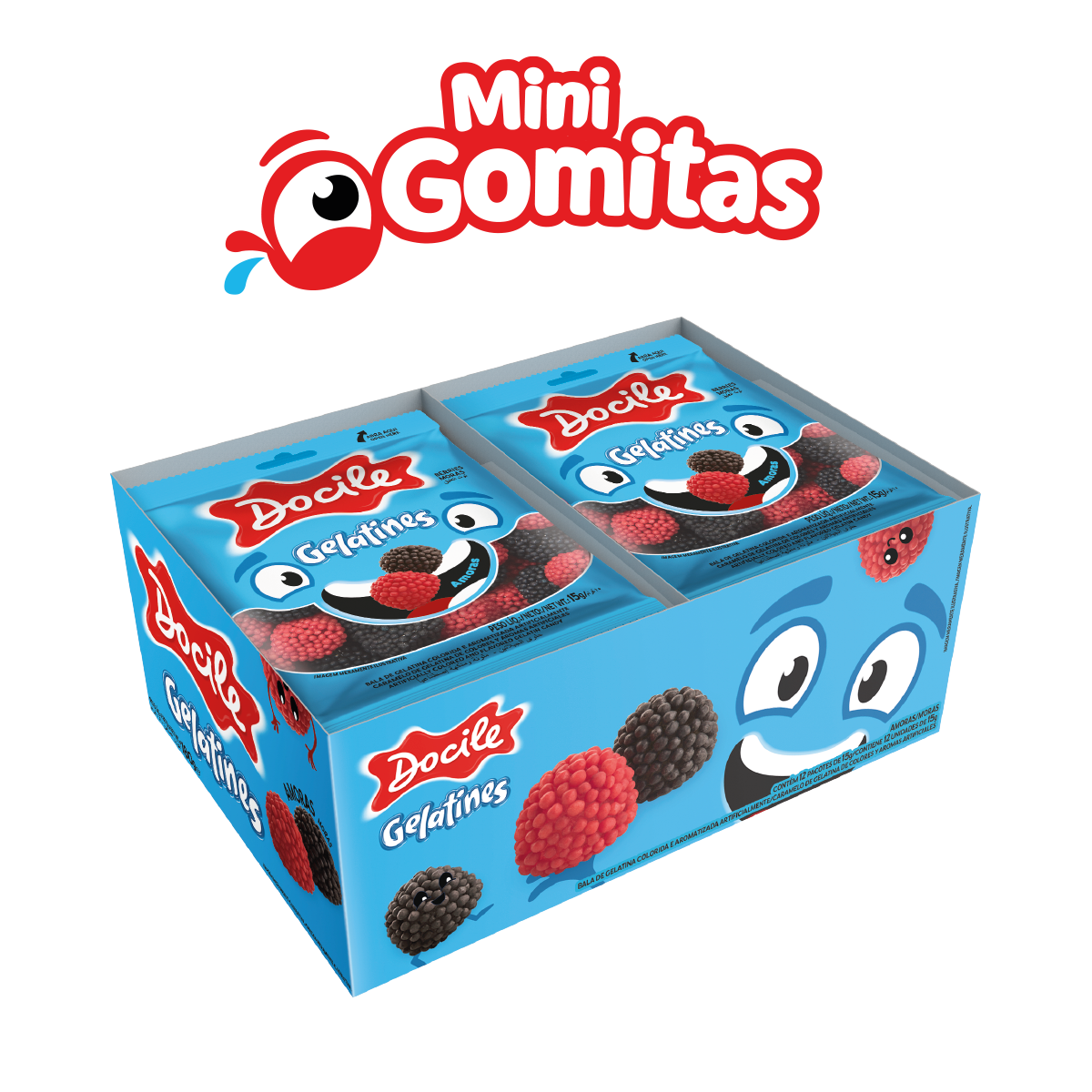 MINI GOMITAS MORAS