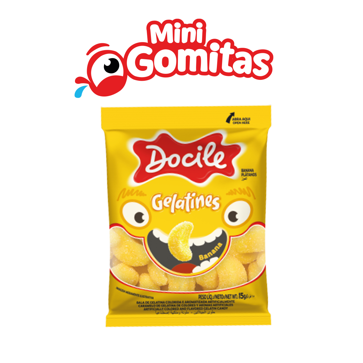 MINI GOMITAS PLATANITO