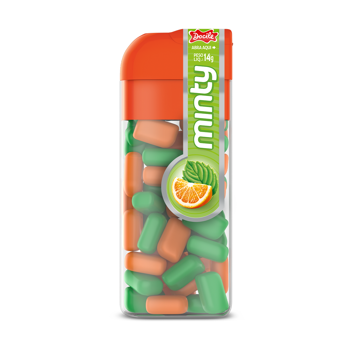 MINI MINTY MENTA Y NARANJA