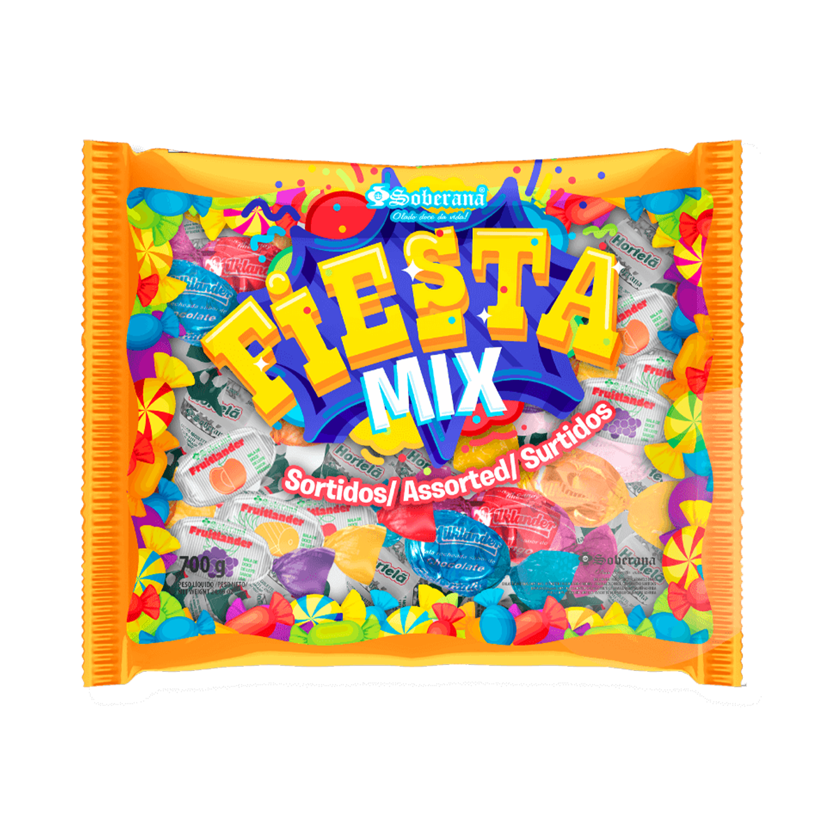 PIÑATON FIESTA MIX 700 G
