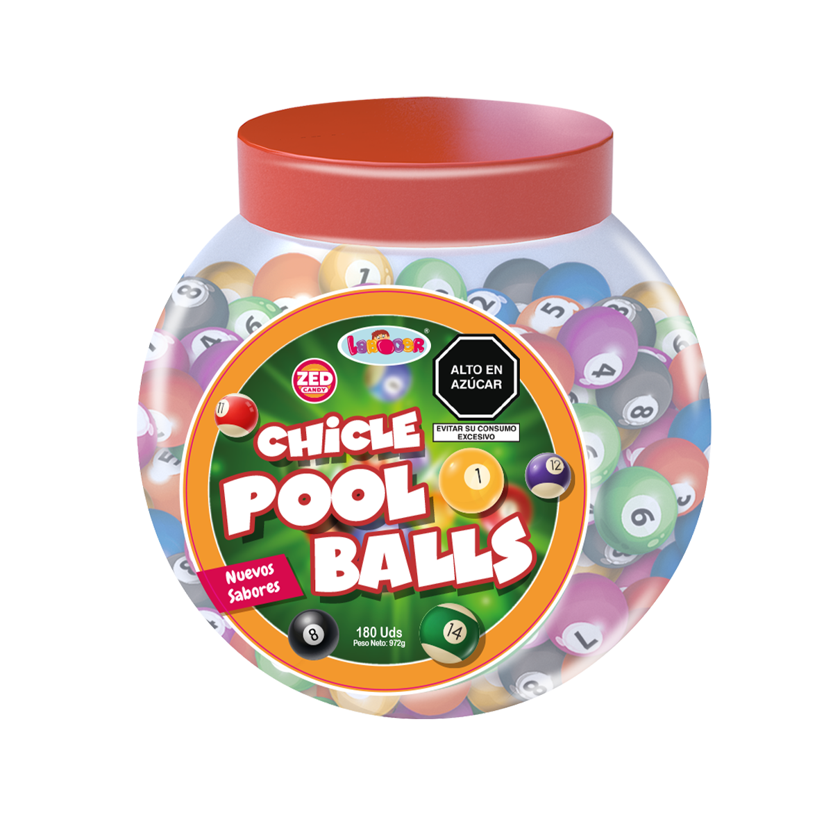 CHICLES POOL BALLS